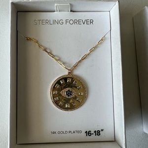 Sterling Forever Coin Evil Eye